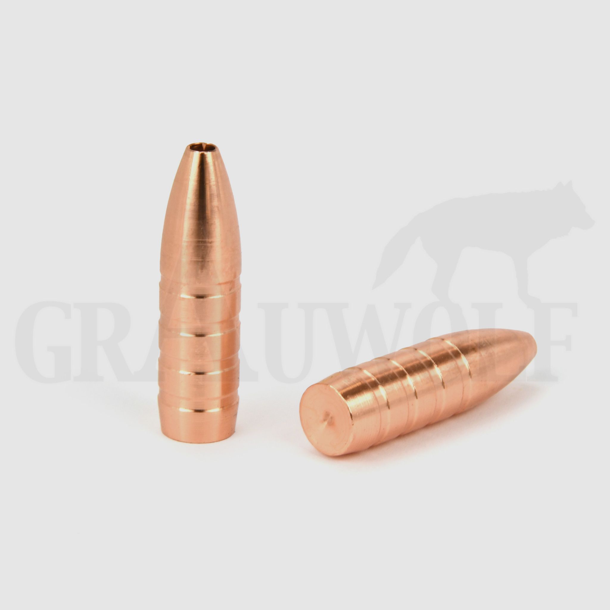 .366 / 9.3 mm 232 gr / 15.0 g CopperBear Copper Hollow Point Bullets 50 Pieces