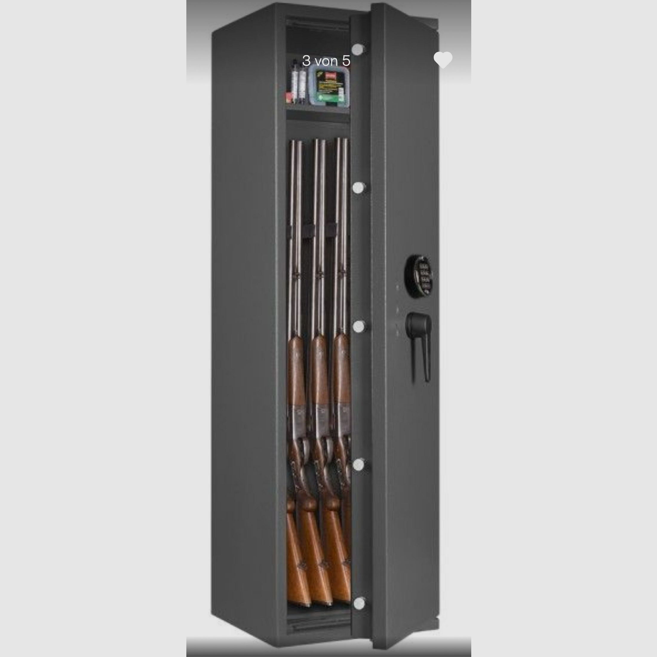 Wapenkluis Eisenbach Klasse 1 e-slot EN 1143-1