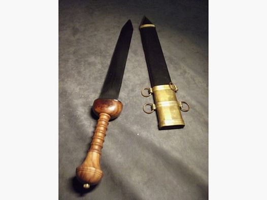 Gladius , Römisches Schwert mit Scheide