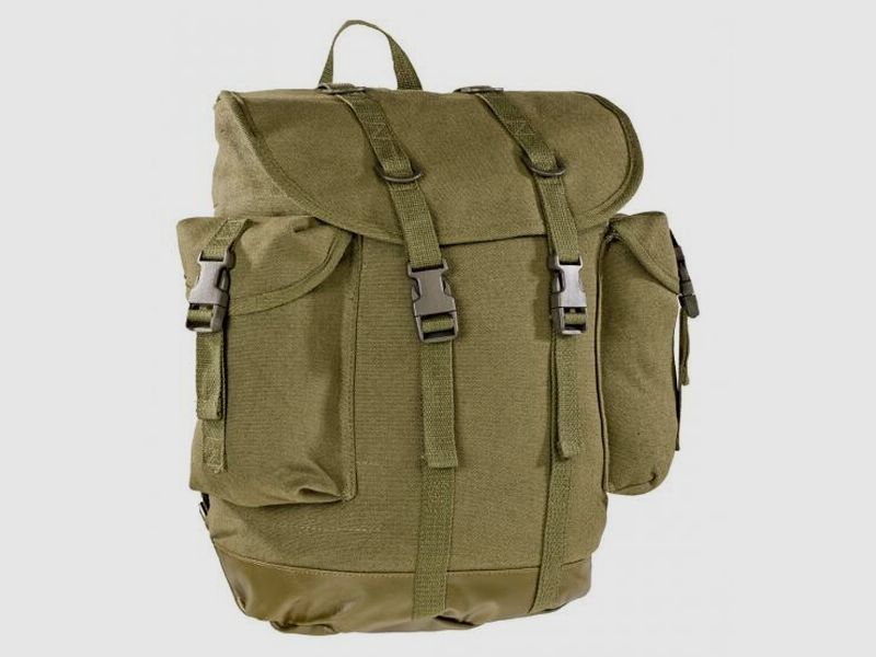 BW Ruckack Gebirgsjäger (neues Modell), Nachbau, 30 Liter Volumen, Oliv
