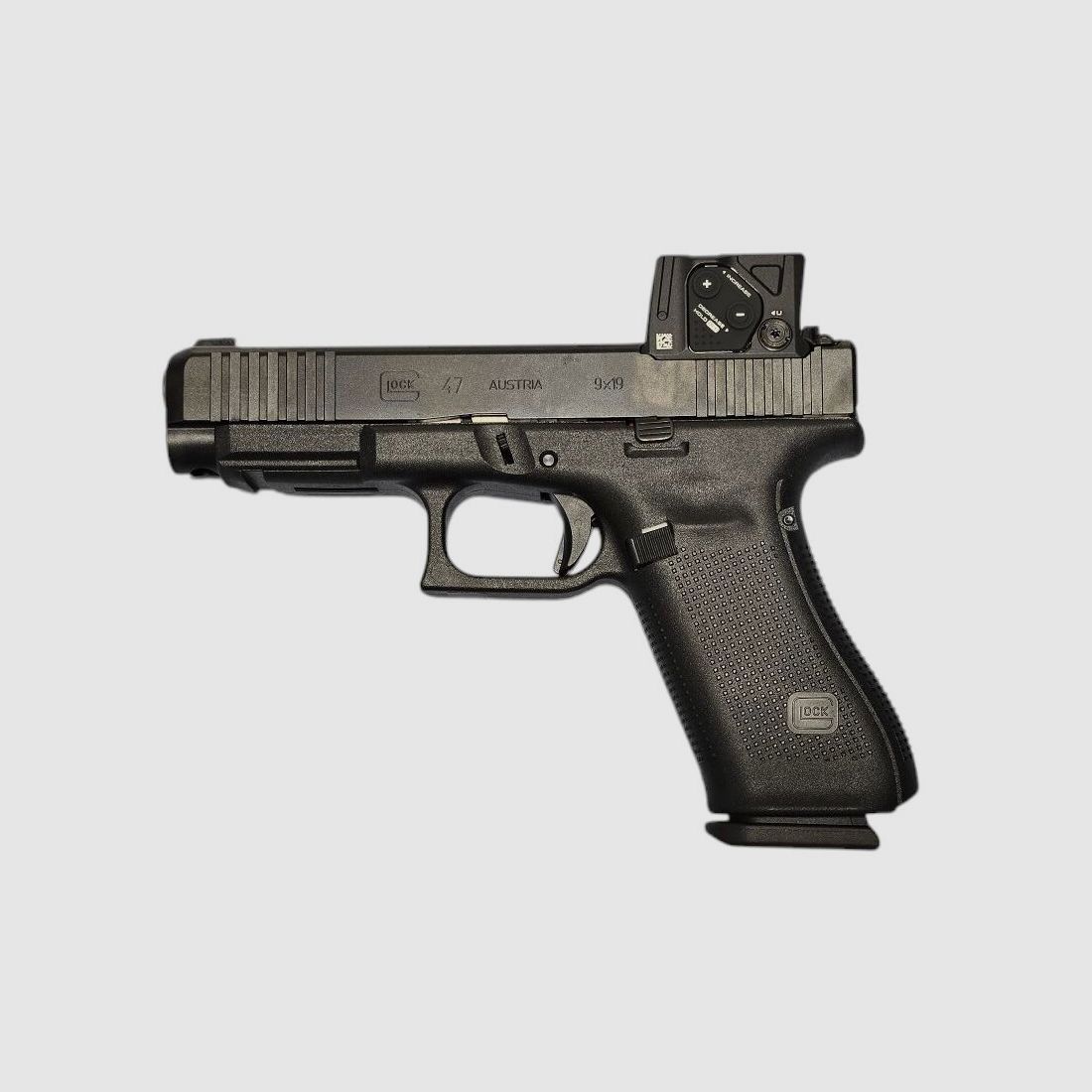 Pistola Glock 47 MOS/FS A-Cut™ combo con mira roja mini Aimpoint COA pistola semiautomática 9mm Luger PVP: 1399€ Glock 47