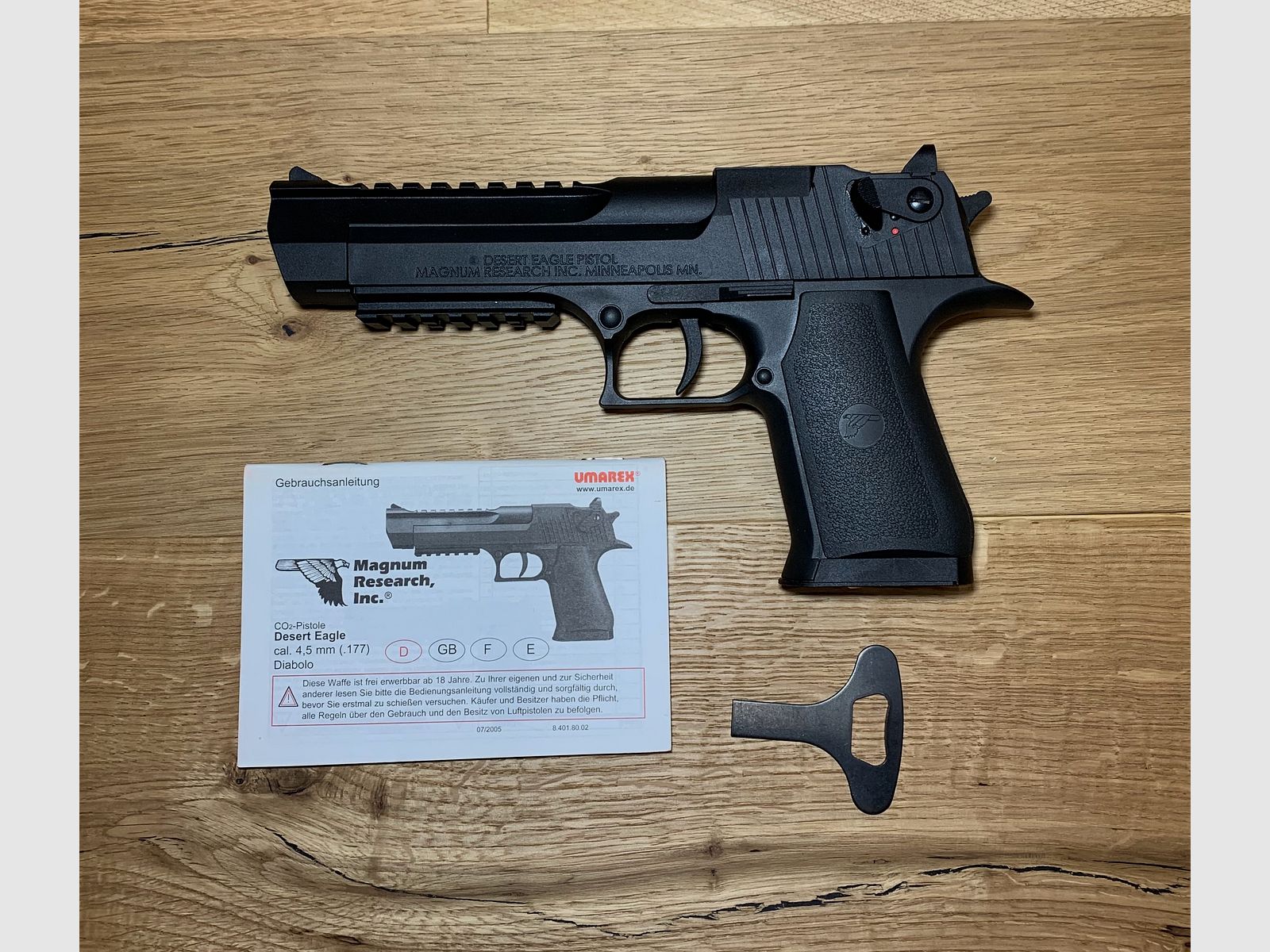 Desert Eagle CO2 pistol cal. 4.5mm Diabolo by Umarex