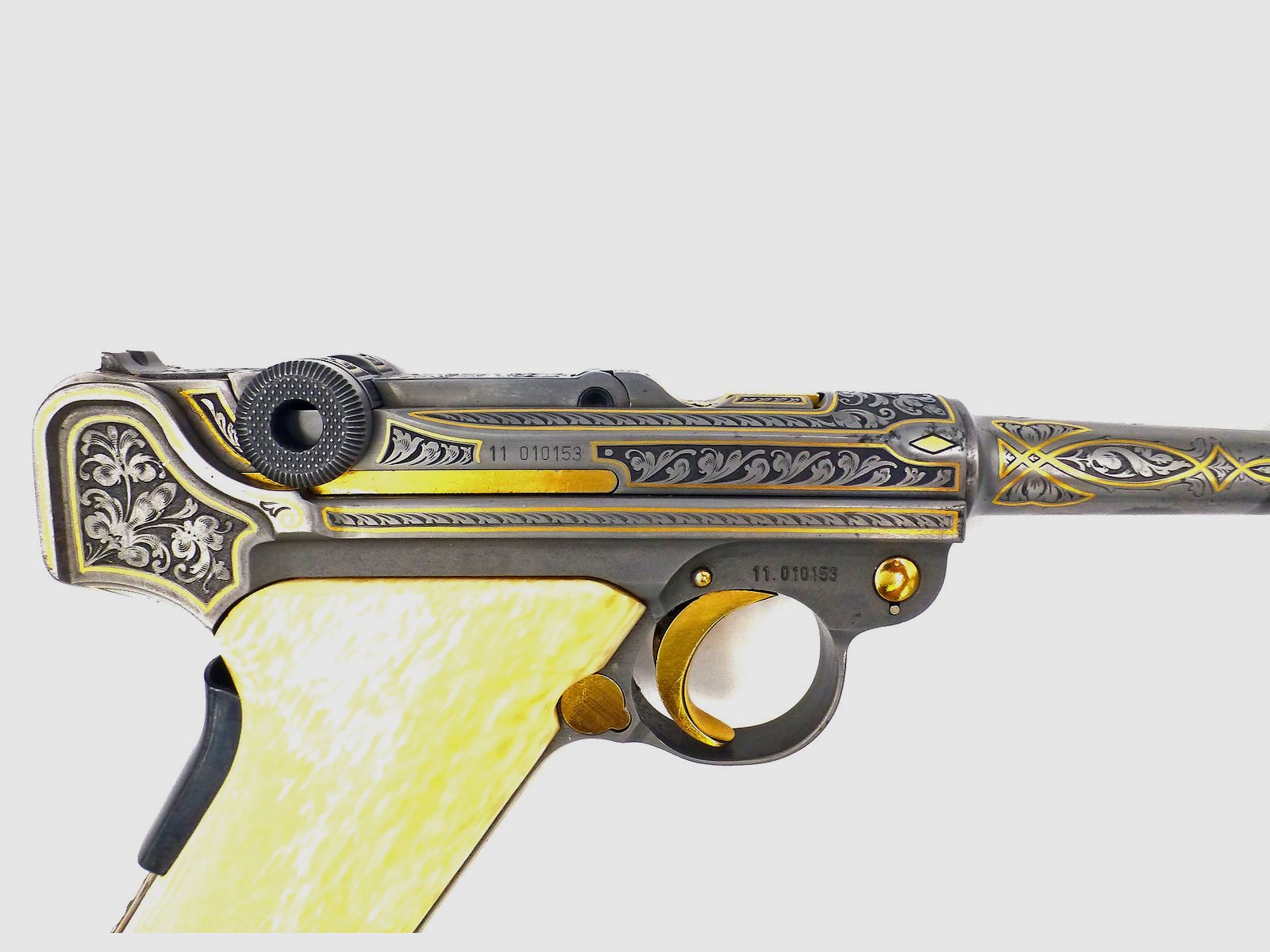 Pistole MAUSER Parabelum „Ivory“ Kal. 9Para, Bild 5 von 5