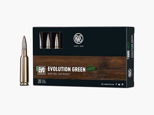 RWS 300 Win Mag Evolution Green 139 gr Ammunition