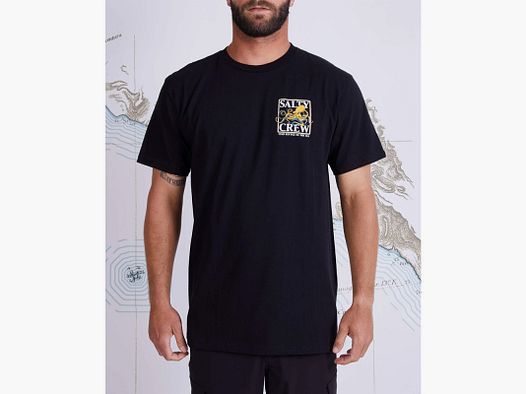T-SHIRT SALTY CREW INK SLINGER BLACK