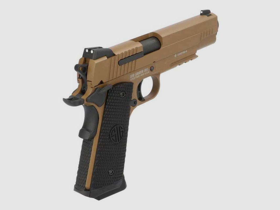 Pistolet Sig Sauer 1911 EMPEROR SCORPION CO2 1,7J - SIG 1911 EMPEROR SCORPION CO2 TAN, image 6 sur 7