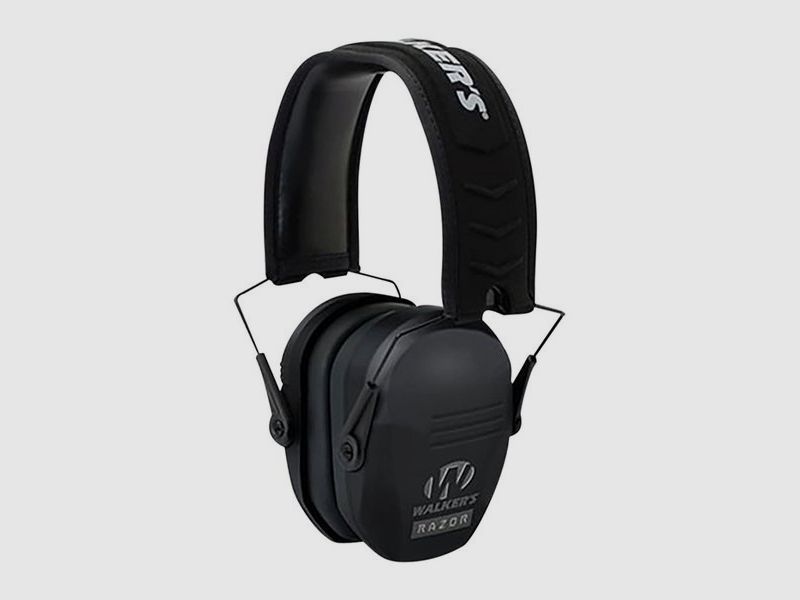 WALKERS GAME EAR RAZOR SLIM PASSIVE MUFFS-BLACK