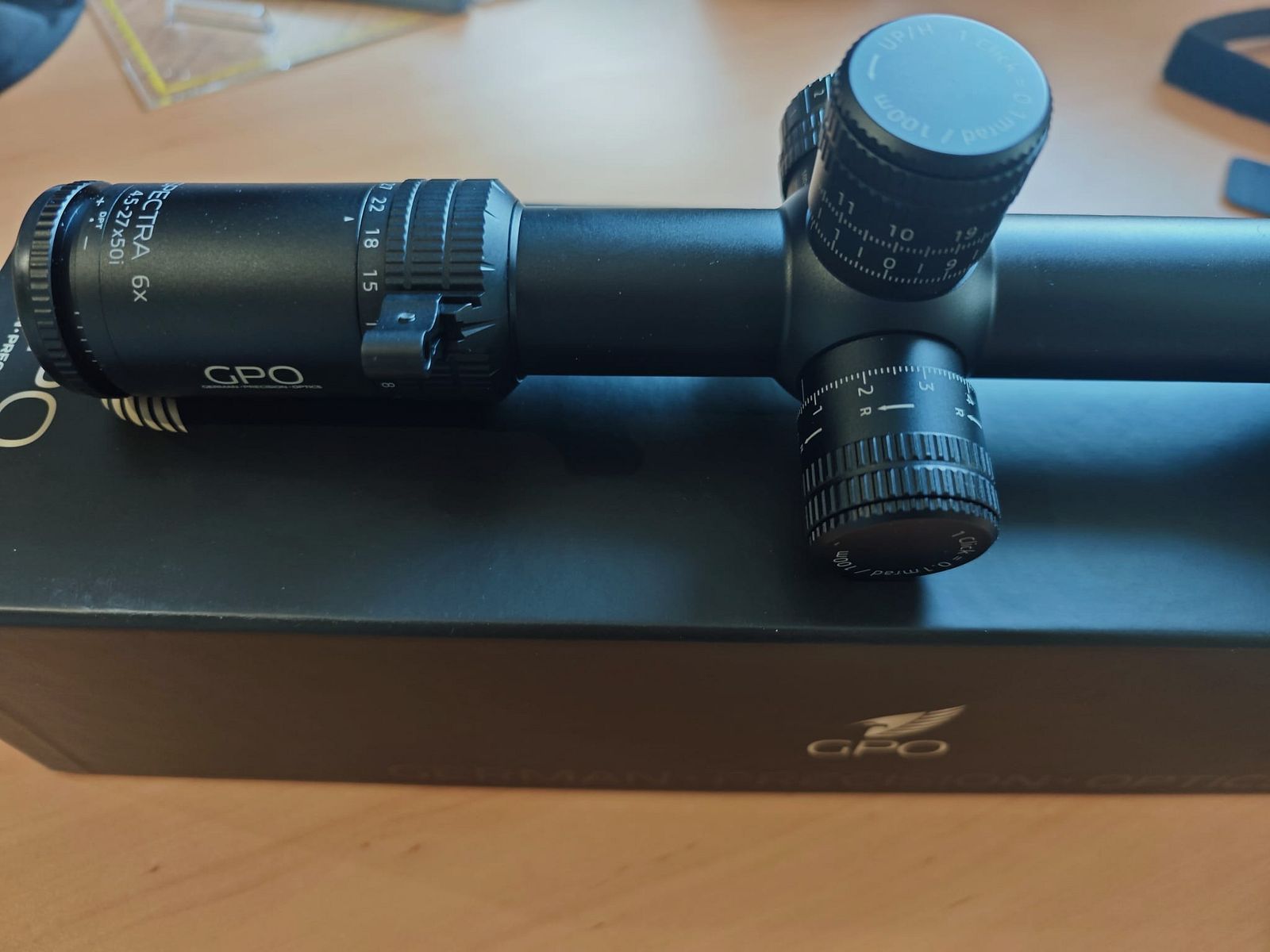 GPO Spectra 6x 4,5-27x50 Absehen PLRi