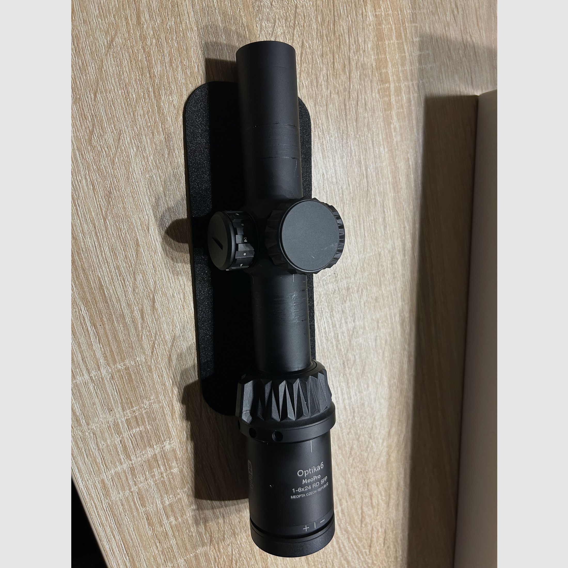 Drive hunting scope Meopta Optika 6 1-6x24 RD SFP reticle 4c