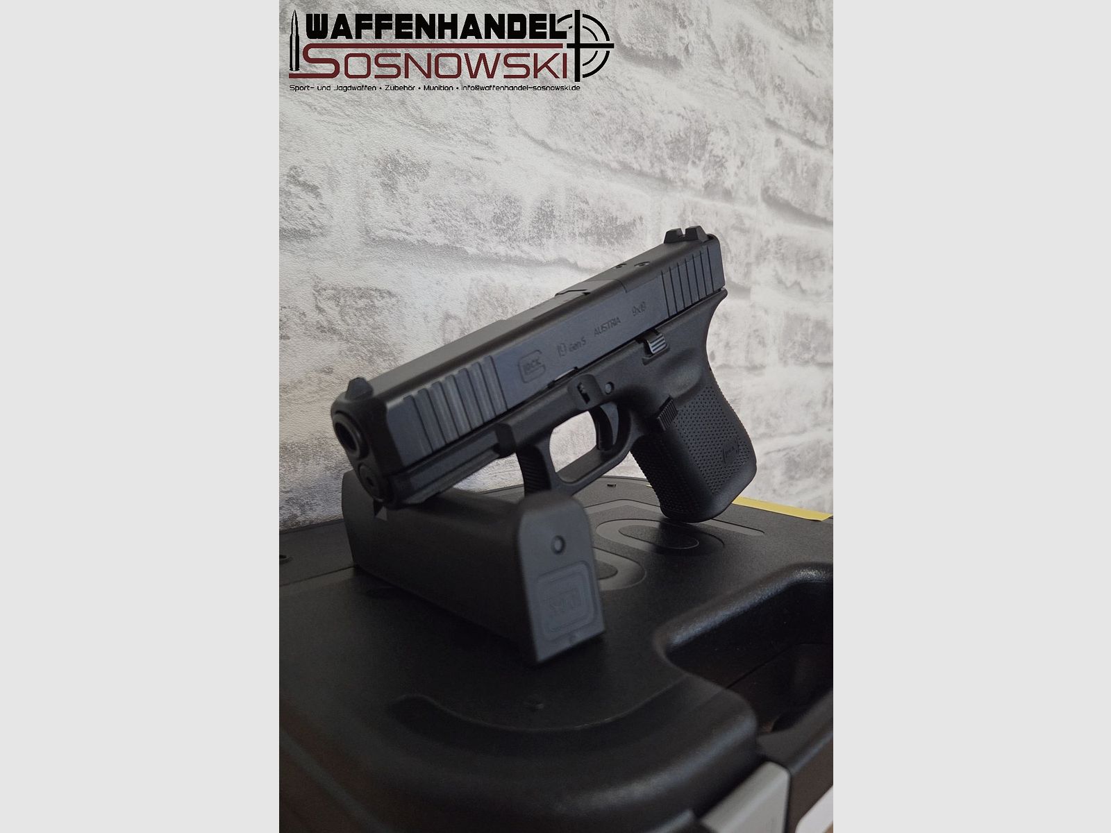 Pistolet Glock 19 Gen5 MOS 9mm Luger