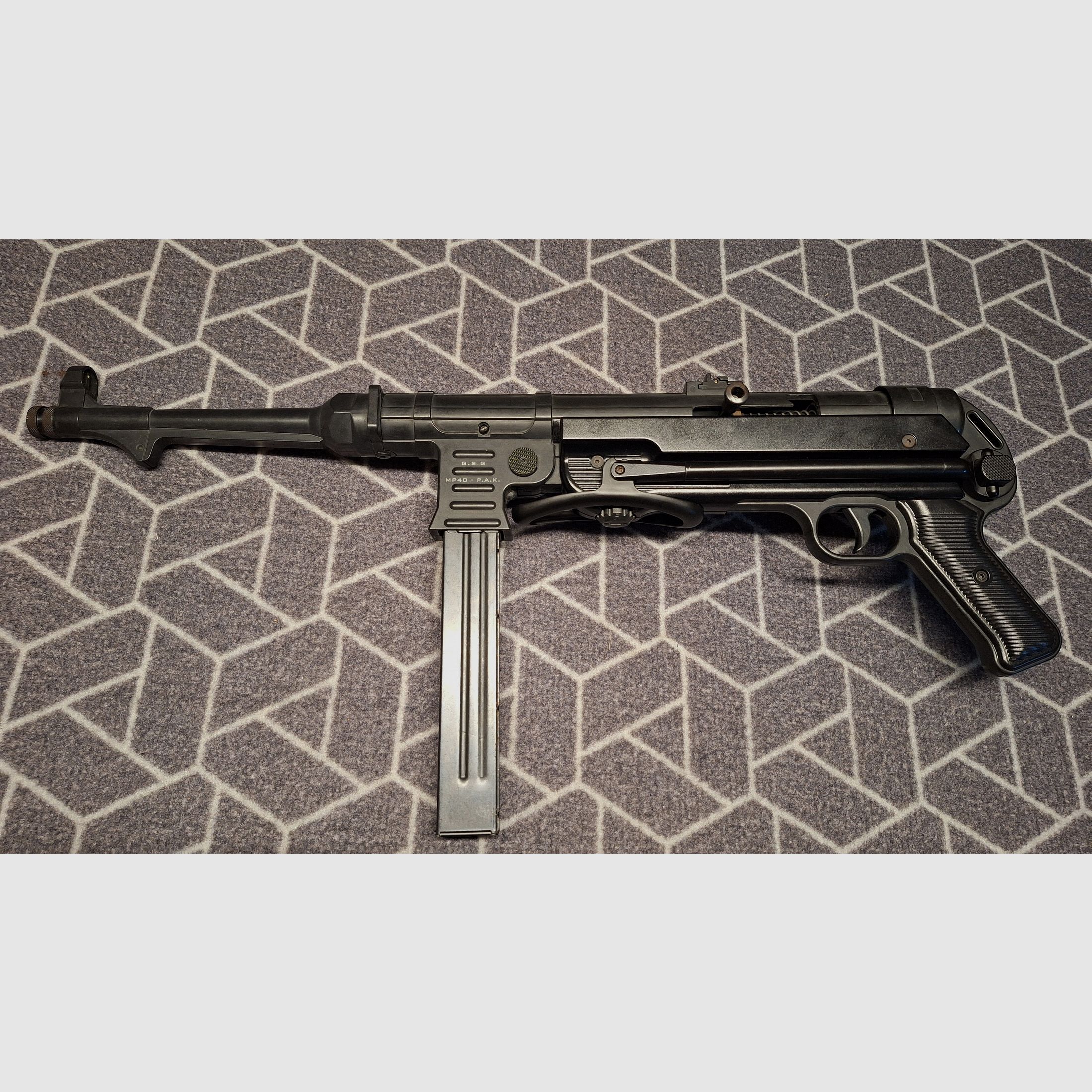 MP40 G.S.G. Pistolet maszynowy z sygnałem 9 mm P.A.K.