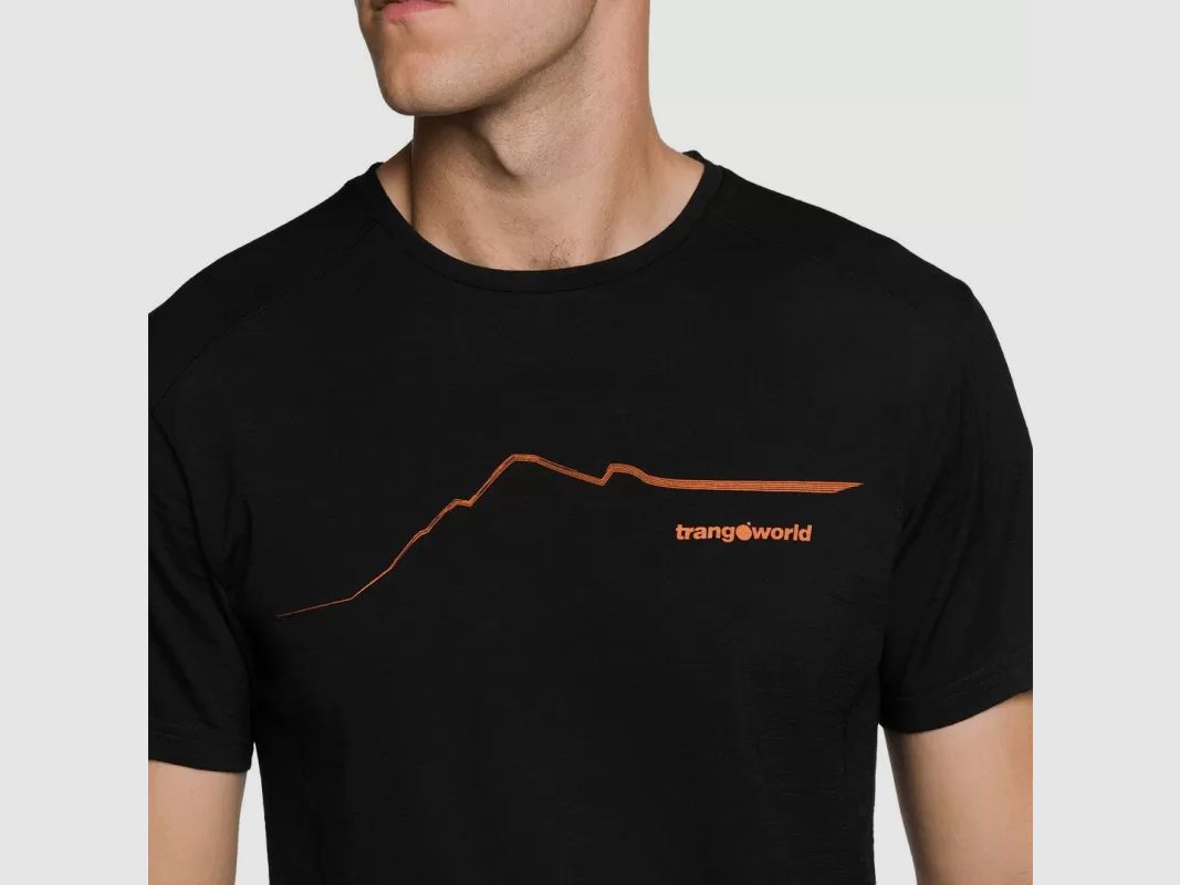 Trangoworld T-SHIRT SERNEUS SCHWARZ, Bild 4 von 4