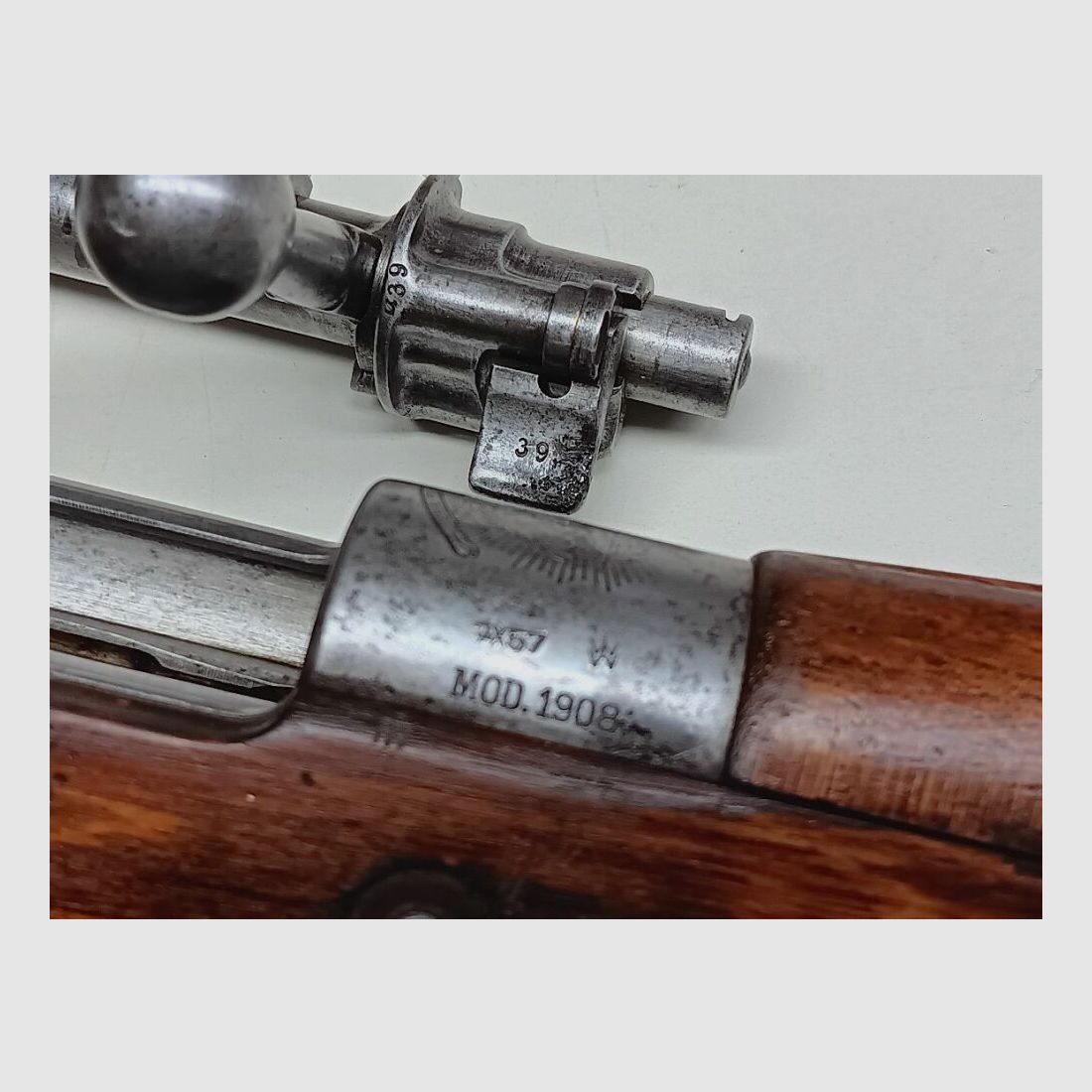 Fábricas de armas y municiones alemanas Berlín Mod. 1908 Brasilien