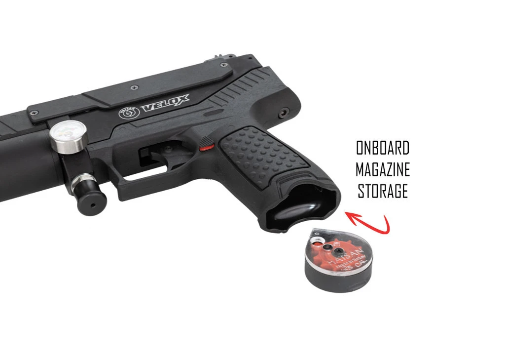 PISTOLA HATSAN PCP VELOX OD GREEN CL.6´35, imagen 3 de 3