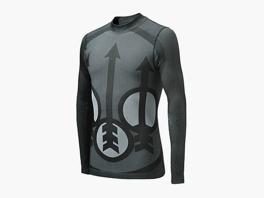 BERETTA – TECHNICAL LONG SLEEVES T-SHIRT PP TECH Black & Gray