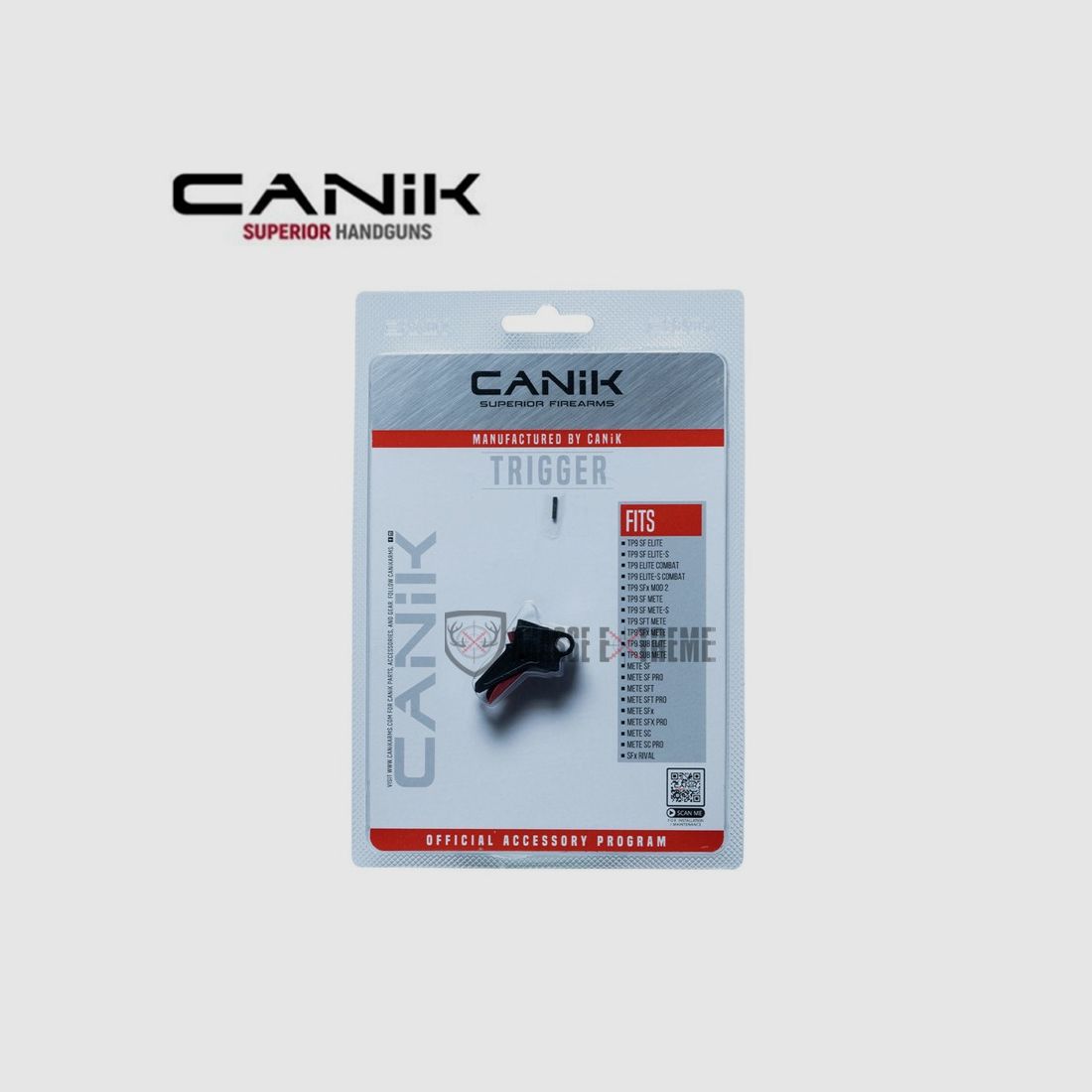 Rechter Abzug CANIK Alu Standard Schwarz, Bild 2 von 2