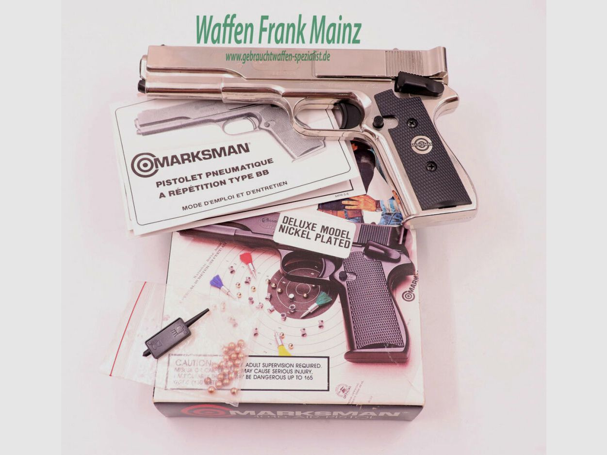 Marksman / USA Mod. BB Repeater vernickelt 4,5mm/.177 glatt