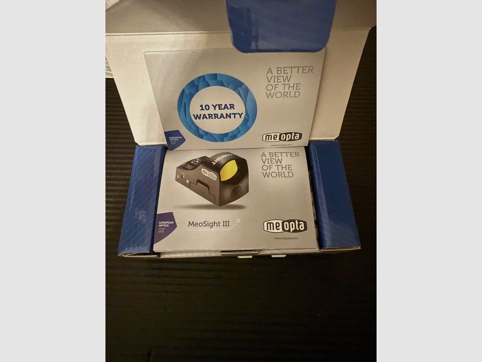 Meopta MeoSight III 30 – Red Dot 3 MOA Sauer Sum Montage Sauer 404 