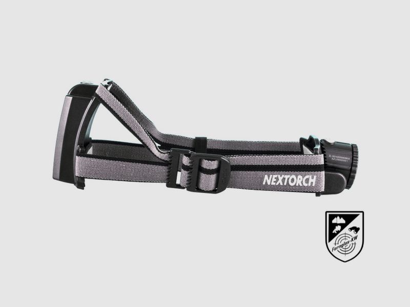 NEXTORCH myStar R AA LED headlamp 600 lumens focusable beam distance 180 m with batteries