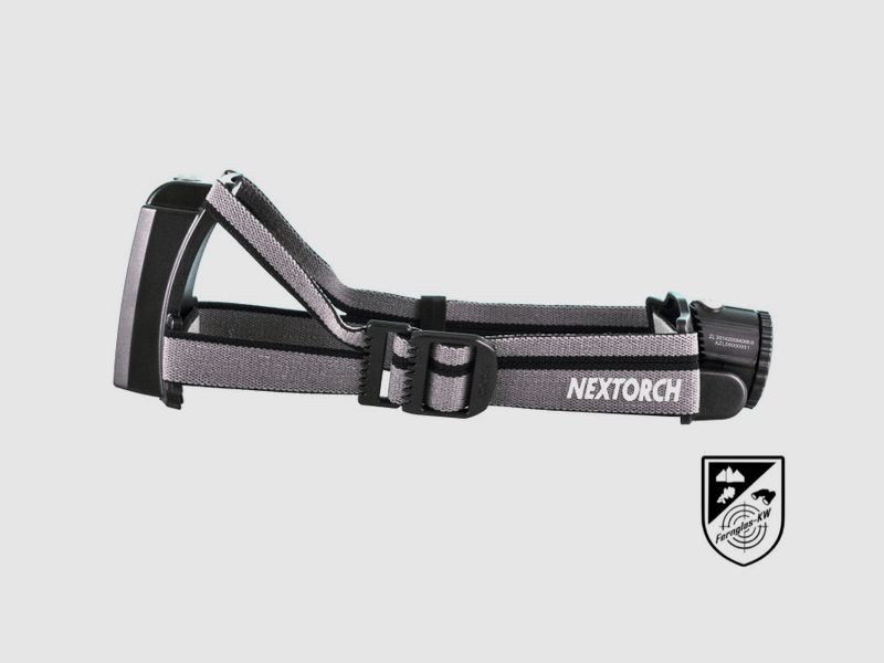 NEXTORCH myStar R AA LED headlamp 600 lumens focusable beam distance 180 m with batteries