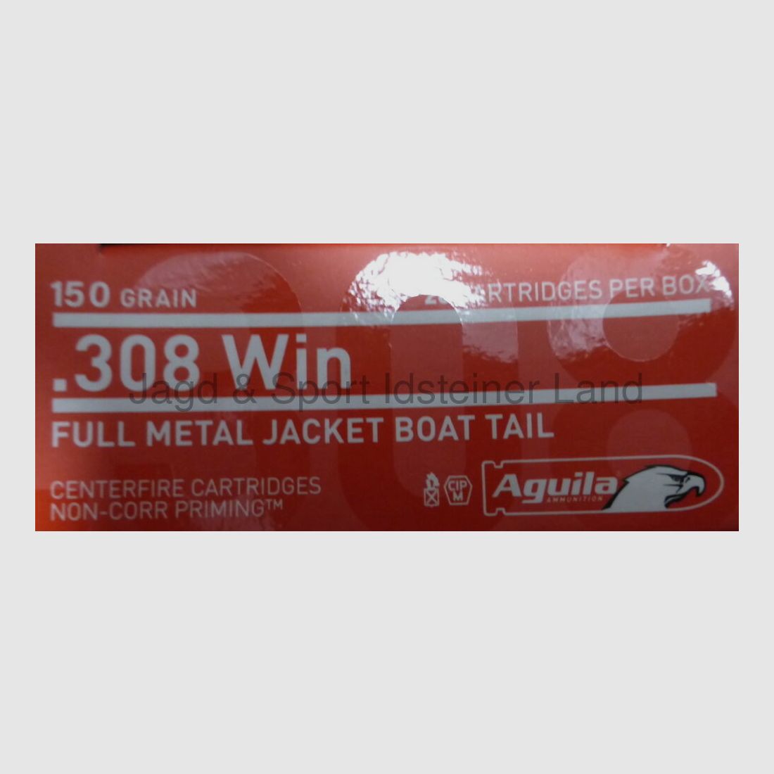 AGUILA 150grs, FMJ-BT, 20 Patronen pro Packung