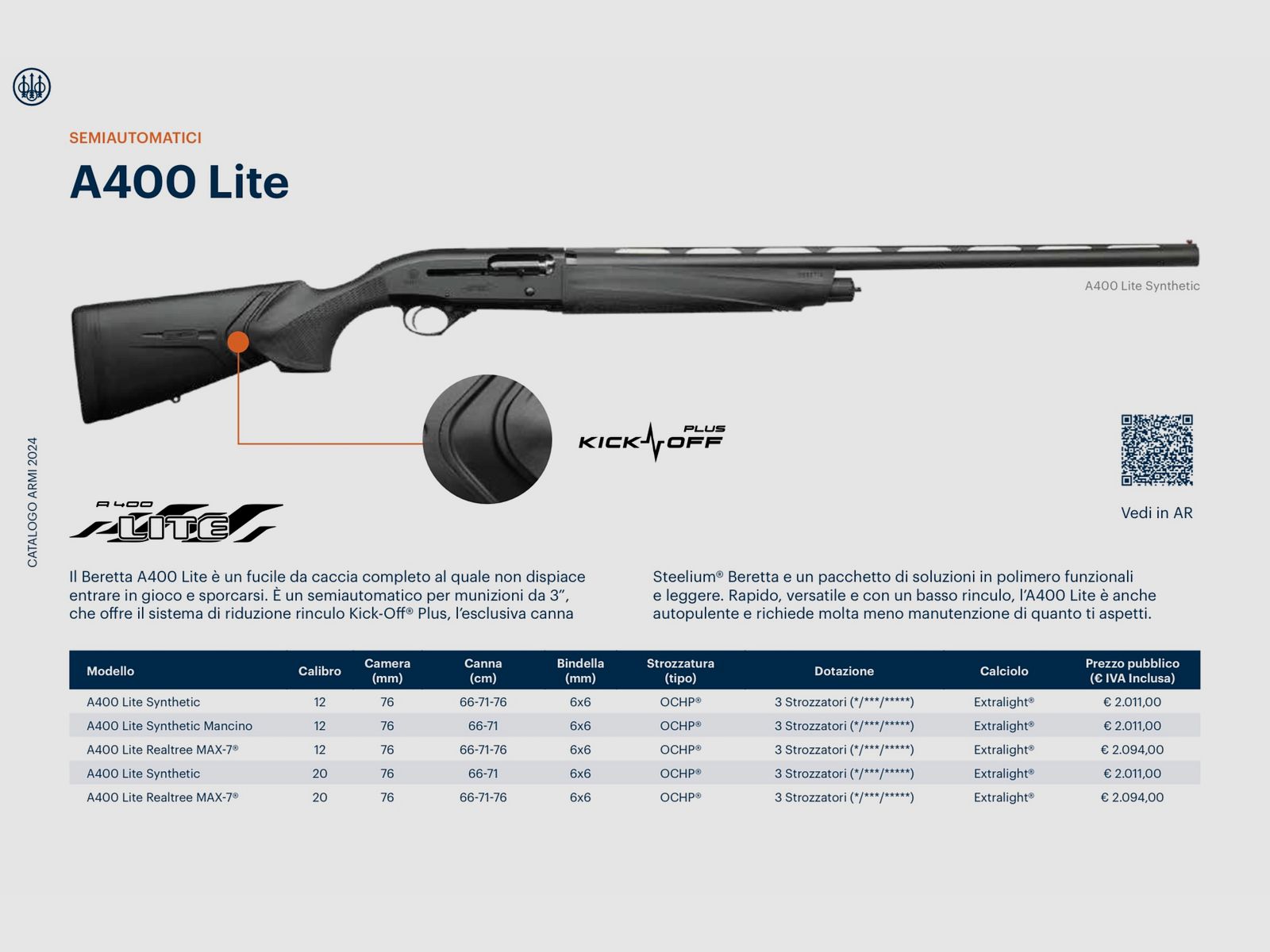 BERETTA / OVER-AND-UNDER – PARALLEL – SEMIAUTOMATIC / ALL MODELS, image 12 of 30