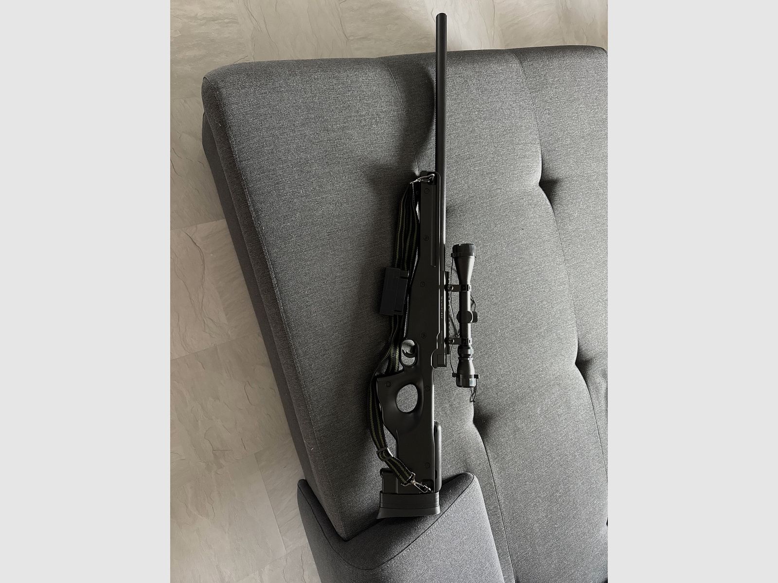 Rifle de francotirador Airsoft L96 Well Upgrade