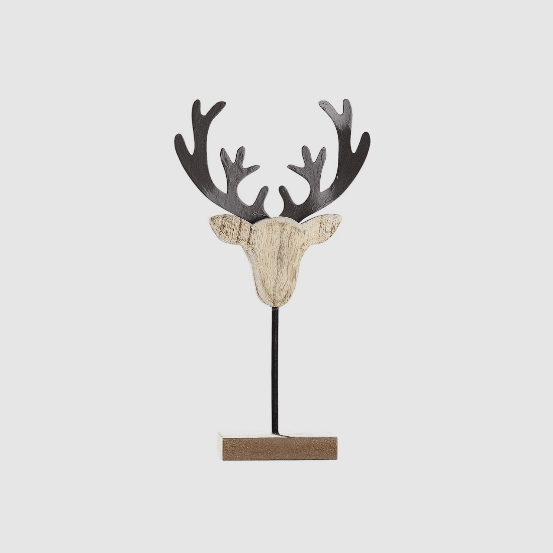 Guild wood deer head on MDF stand