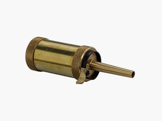 Short tubular powder flask Cal. .44