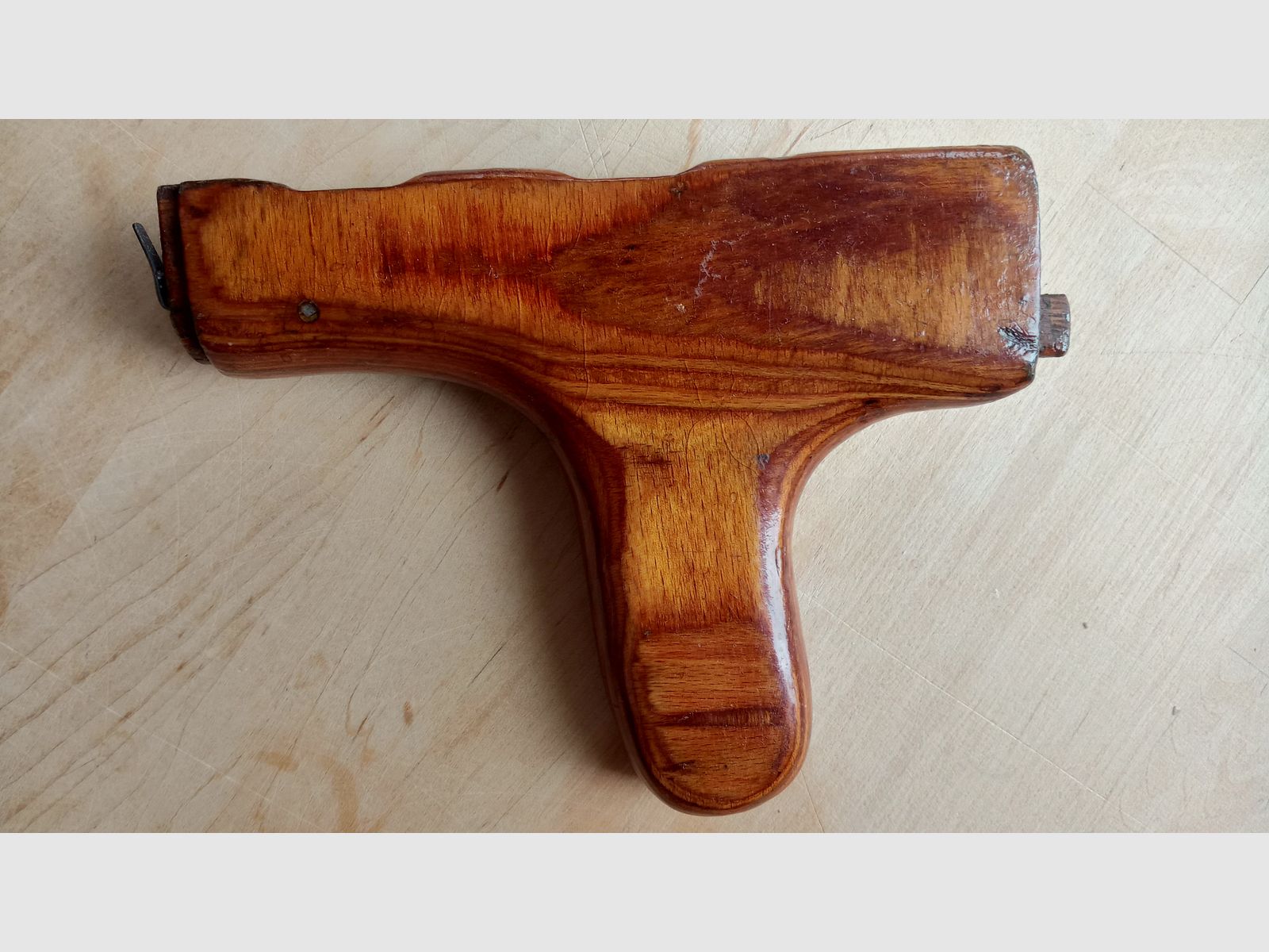 #1 Romanian AKMS lower handguard s.g. donkey-dick (Uluc) for underfolding stock laminated wood Romy Dong PM md.65