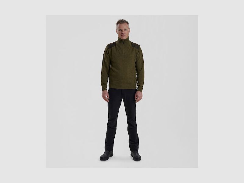 Deerhunter Sheffield jersey con cremallera en el cuello Cypress, imagen 5 de 5