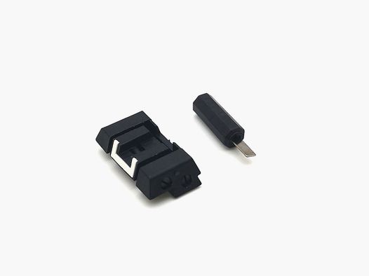 Glock adjustable rear sight plastic