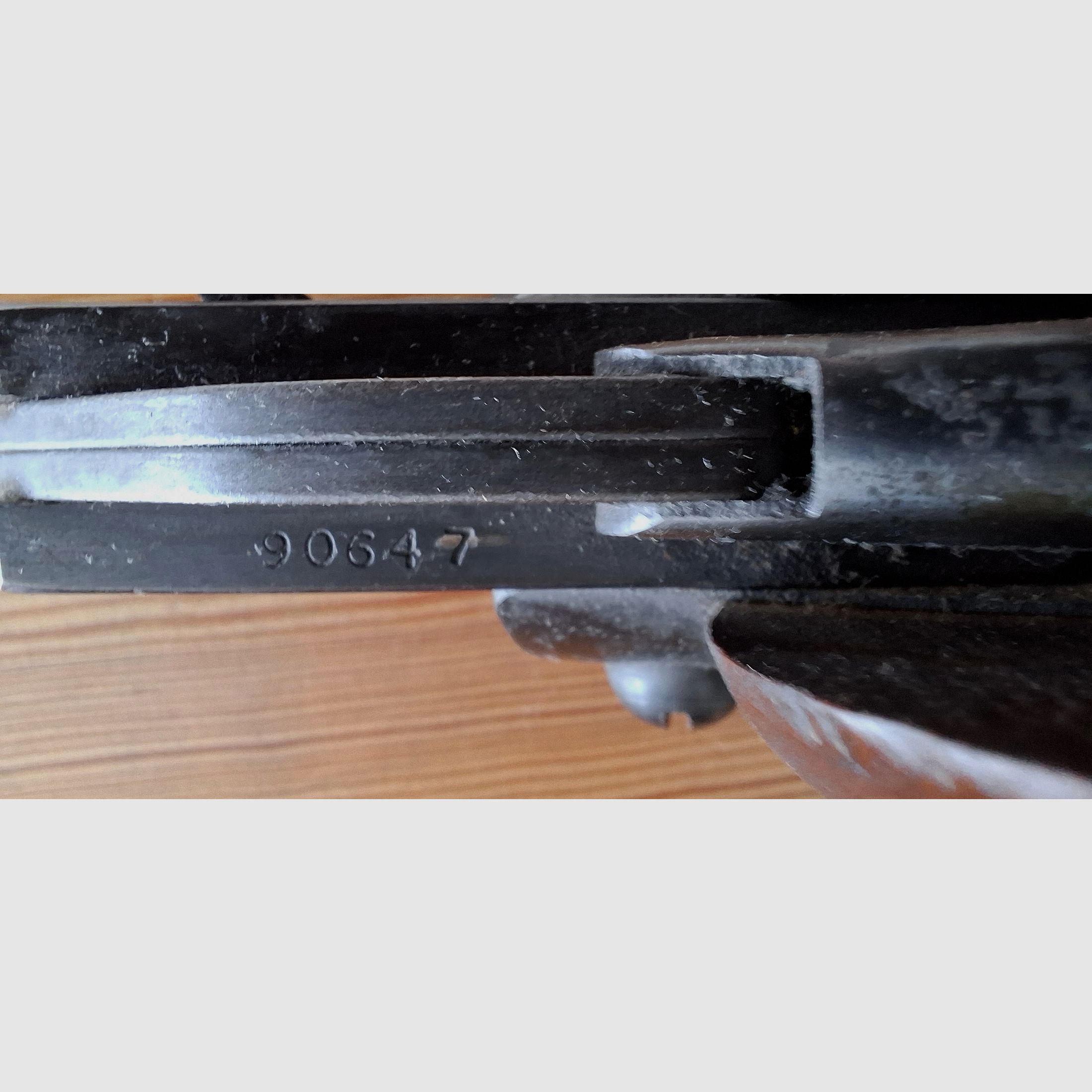 Burgo „Meisterschütze“ (Weihrauch HW 35) Cal. 4,5mm – rarità intorno al 1960, blocco del barrel, senza marchio F, libero da 18 anni!, immagine 3 di 6