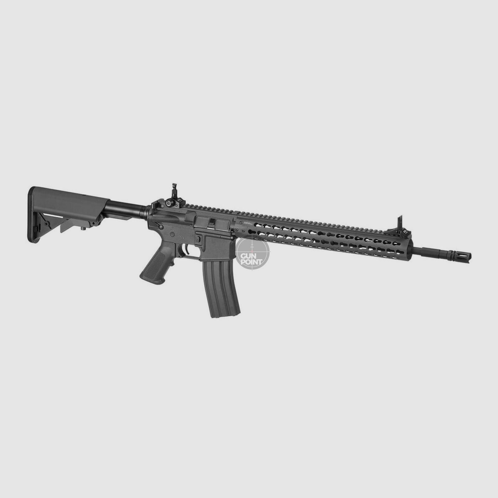Softair - Gewehr - G&G CM15 KR APR 14.5 Inch S-AEG-Grau - ab 18, ber 0,5 Joule