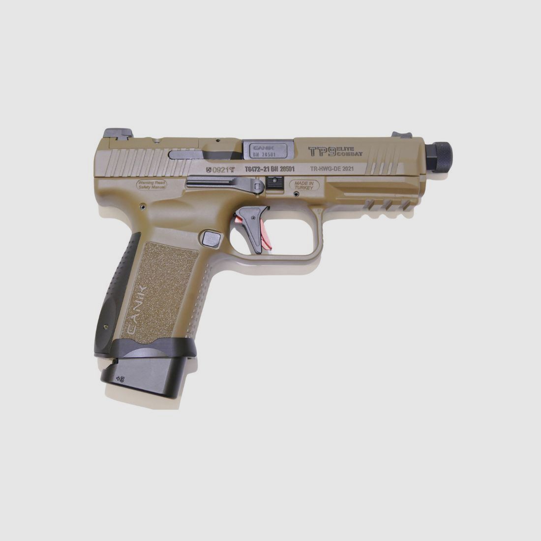 Canik TP9 Elite Combat Desert 9mmLuger Pistole