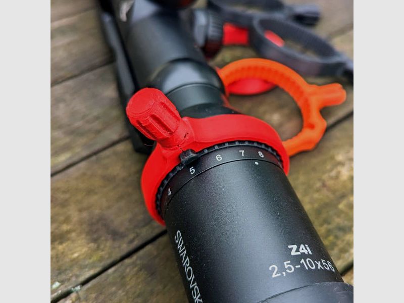 Para Swarovski Z4i: Palanca de ajuste rápido para la configuración de aumento