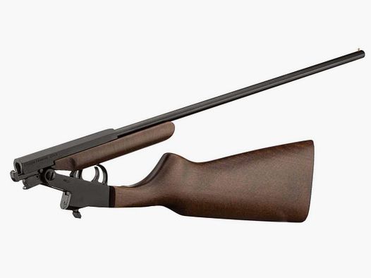 Klappbüchse Einzellader Little Badger Holz Kal. 9 mm Flobert - Ausführung: Brüniert