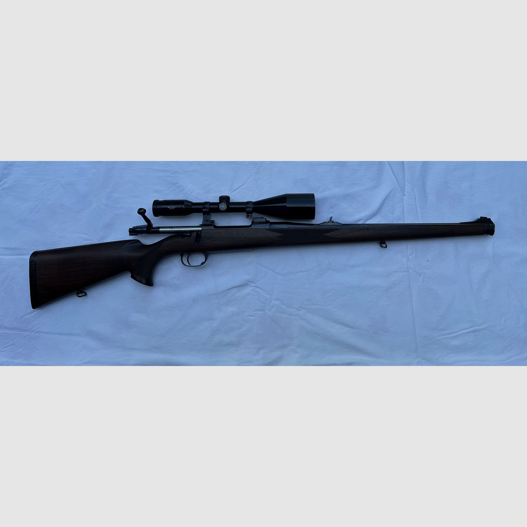 Stutzen Heym SR 20 caliber 6,5x55 SM with scope Kahles