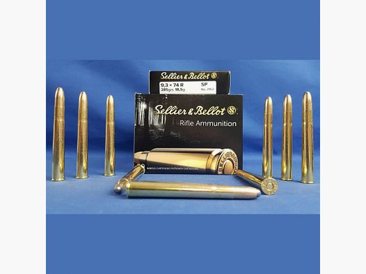Sellier&Bellot 9.3x74R Soft Point 285grs. 18.5g
