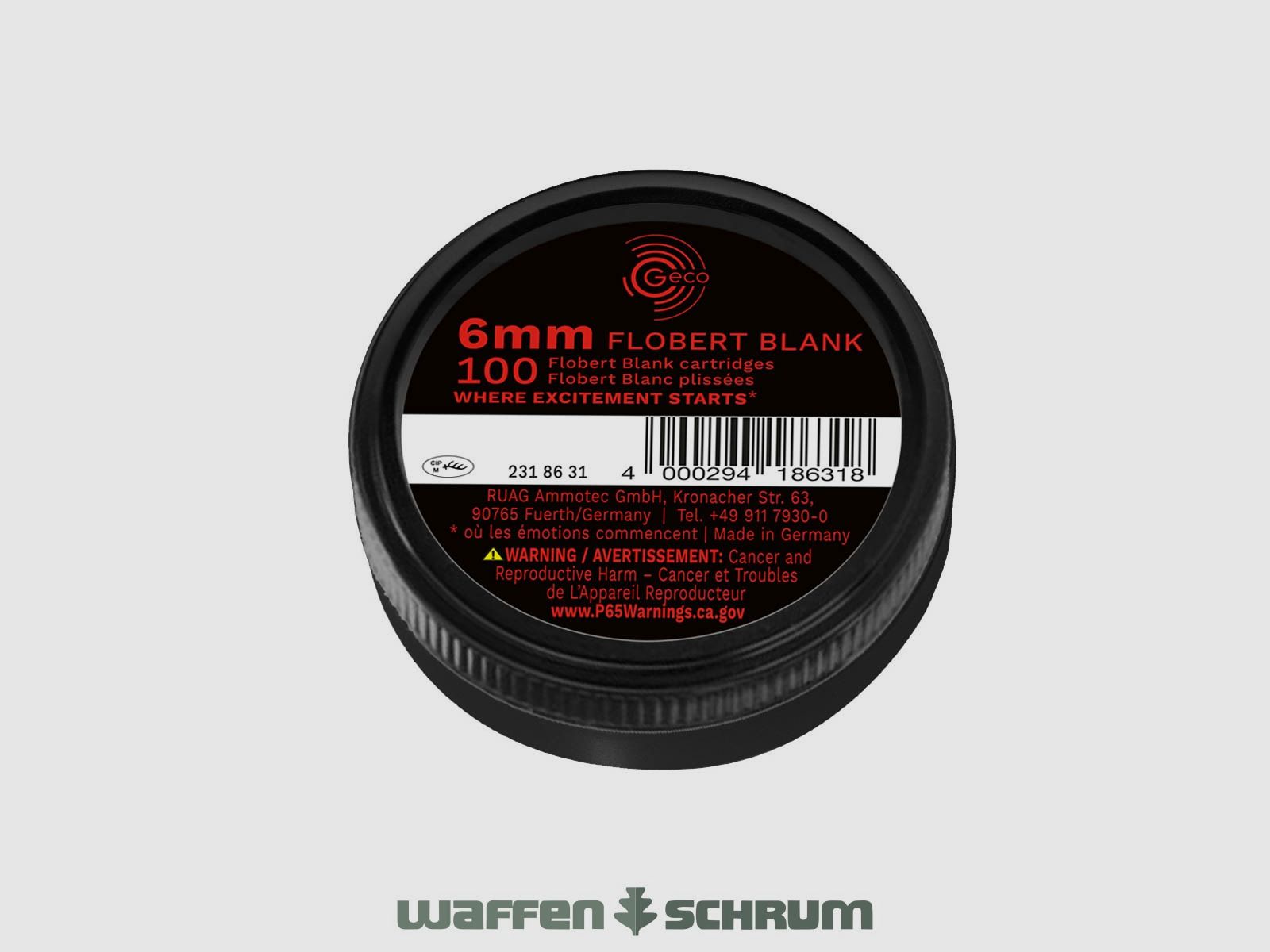 Victory cartuccia a salve 6mm Flobert confezione da 100