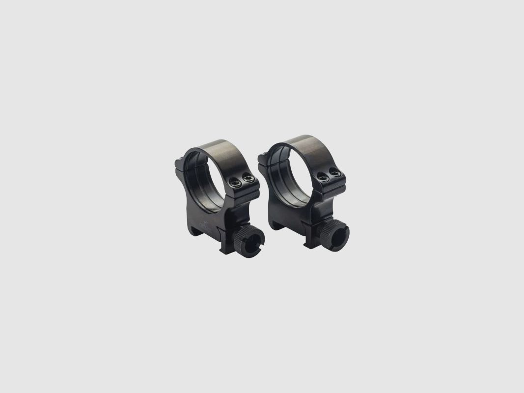 Rusan ring mount - 30mm for Weaver/Picatinny with screw 2-piece set