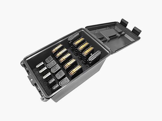 Tactical Mag Can für 10 AR Magazine (30 Schuss) & 10 Double Stacked Handgun Magazine, black