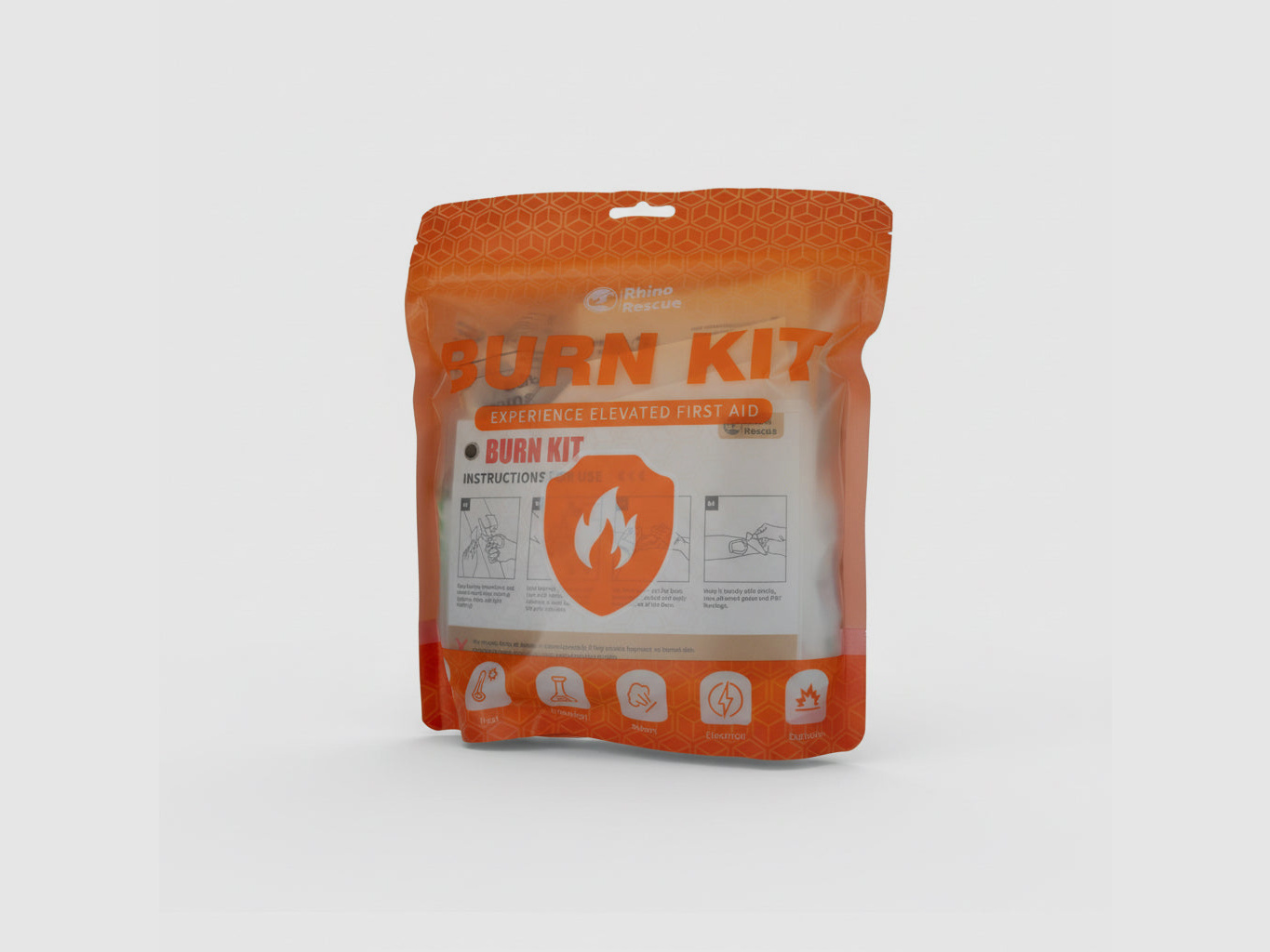 Rhino Rescue Burn Kit Erste-Hilfe Set Verbrennungen