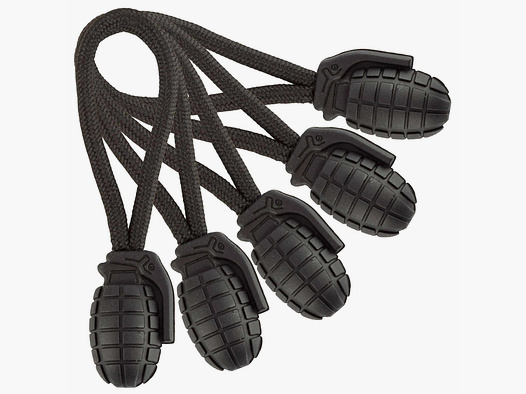 Mil-Tec Mil-Tec Ring Puller Pineapple 5er Pack schwarz