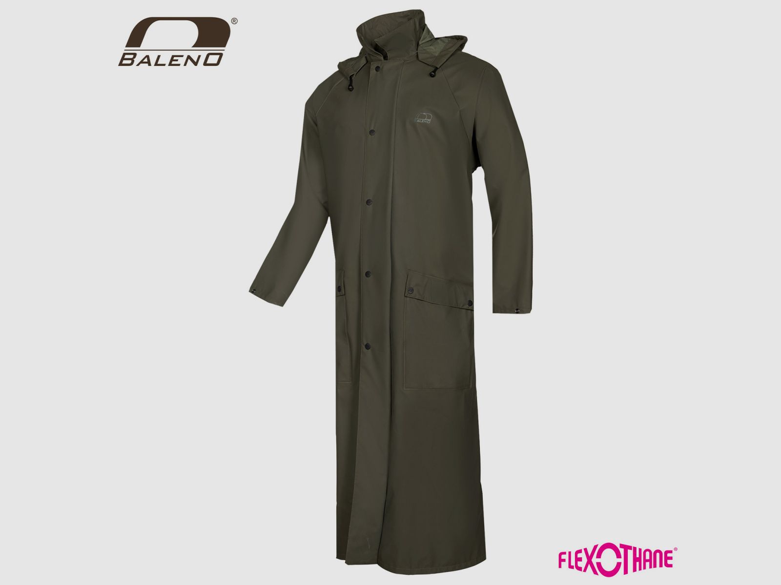 BALENO Regenmantel Helsinki khaki