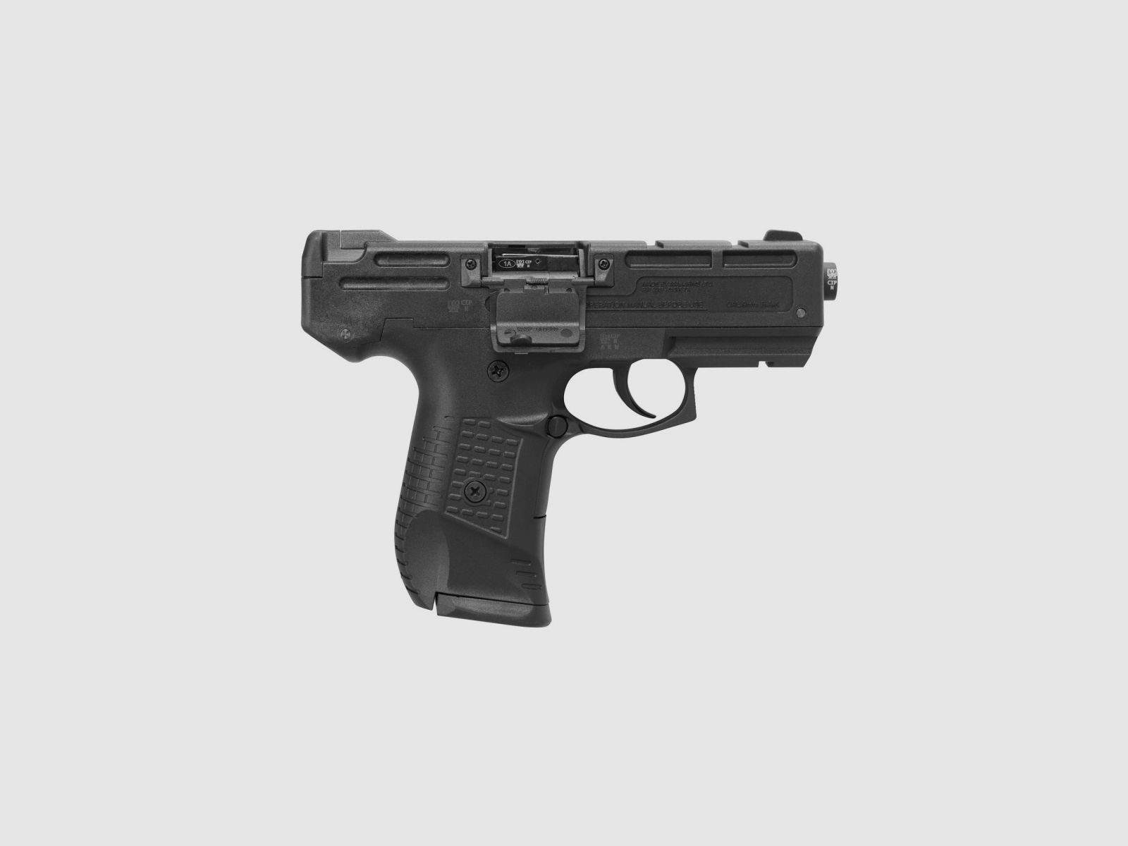 ZORAKI 925 Schreckschuss-Maschinenpistole 9mm P.A.K. inkl. 2 Magazinen u. Polymerkoffer schwarz