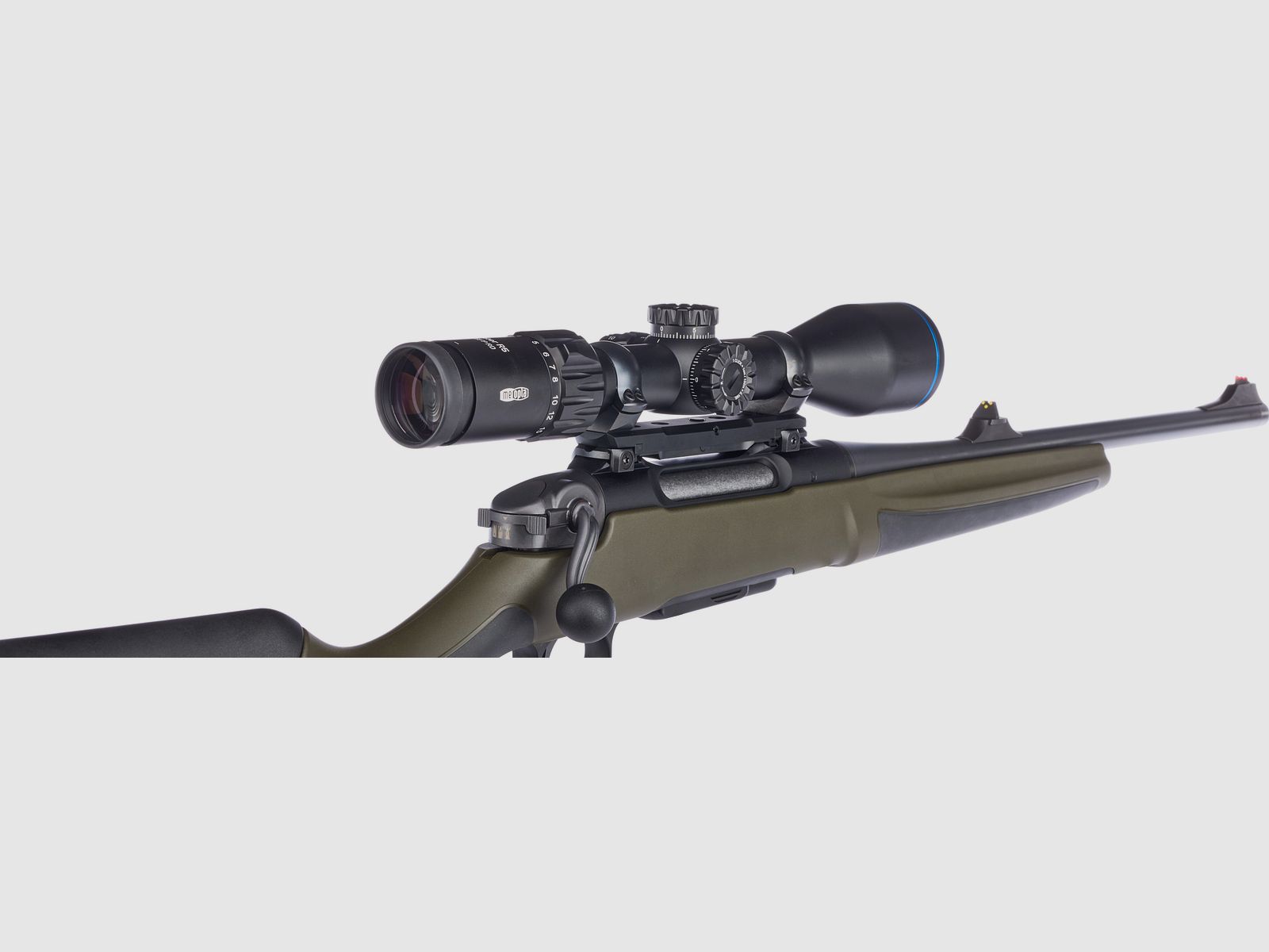 Offerta completa Haenel NXT Composite con MeoHunterR5 3-15x50 SFP, calibro .308 Win.