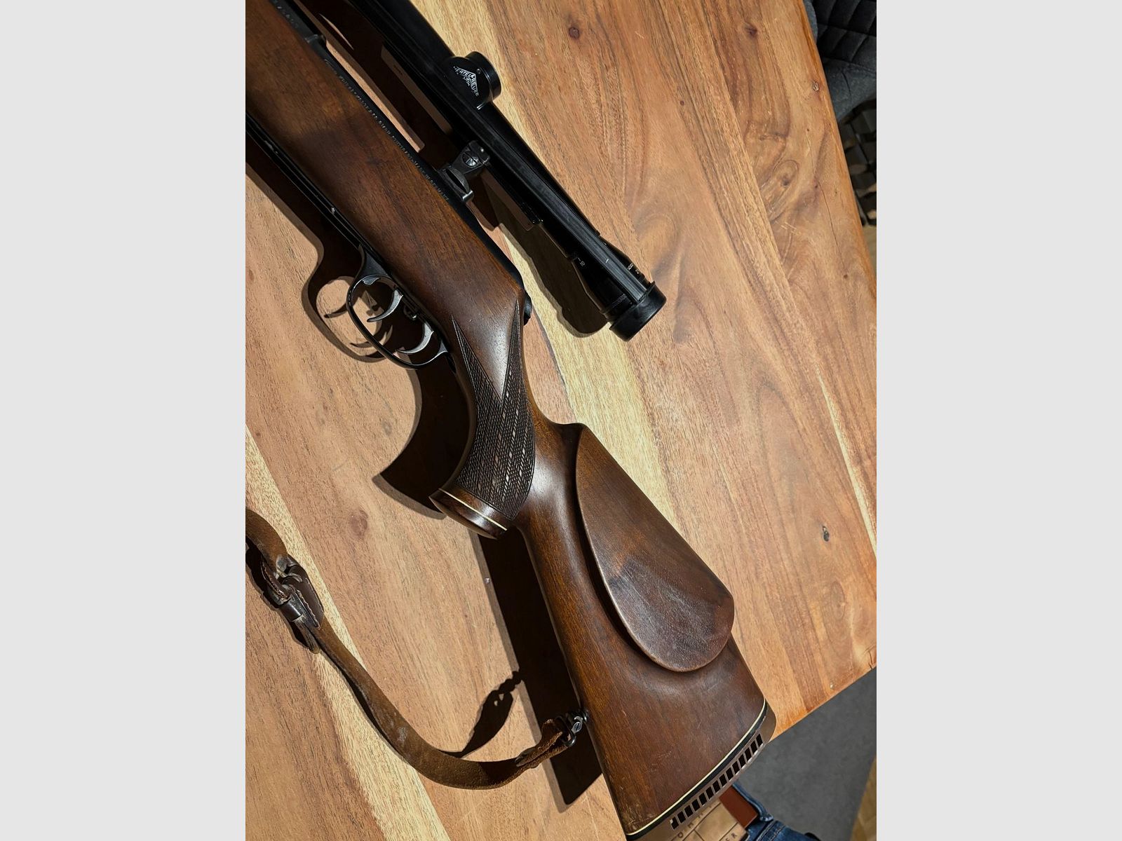 Krico 700 repeating rifle 7x64 repeater + optics + magazine