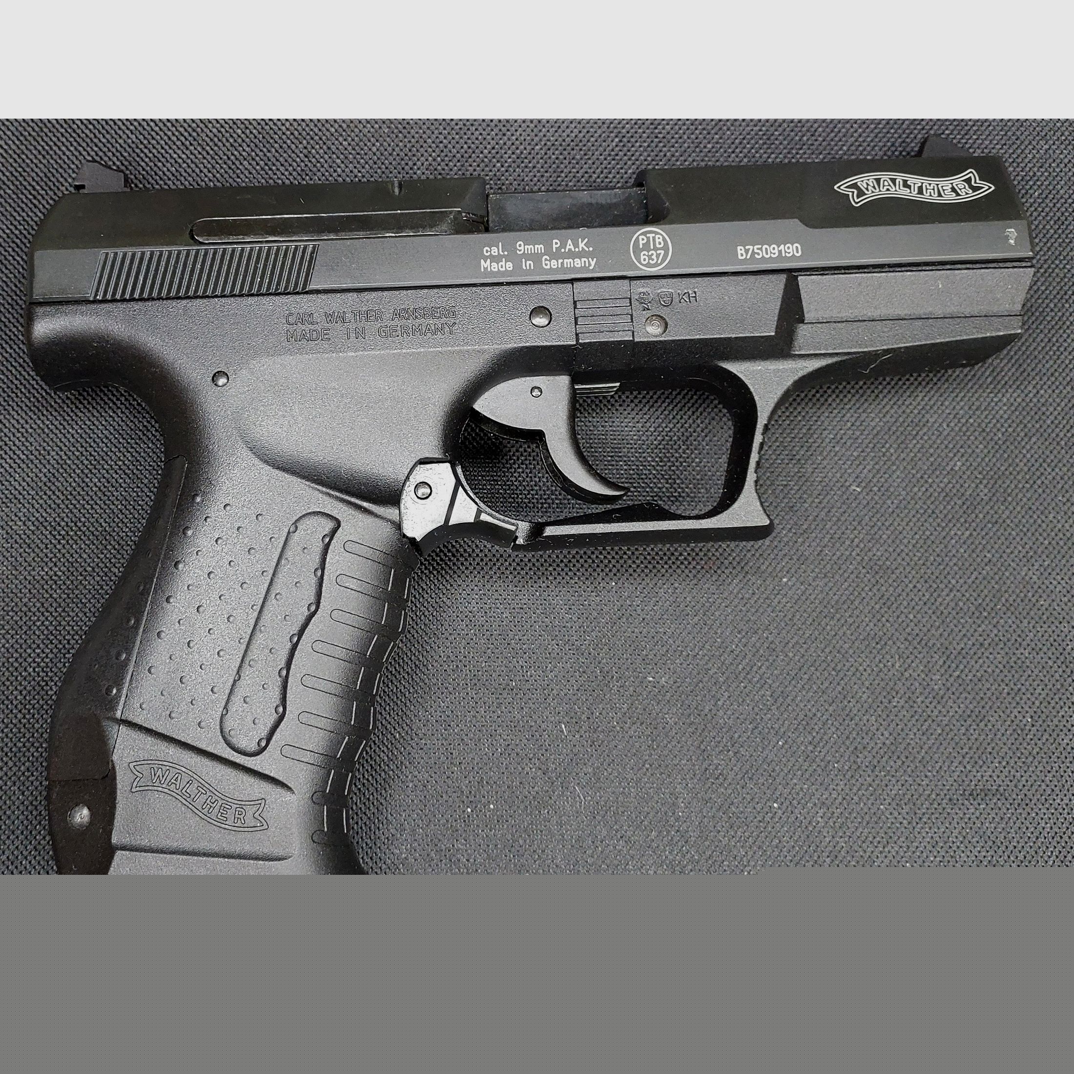 Walther P99 pistolet alarmowy 9mm P.A.K. (PTB 637) P 99