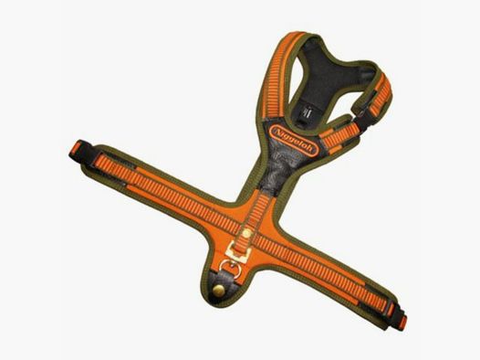 Hunde-Geschirr Niggeloh Follow mit Schnellverschluss Orange XL